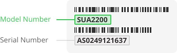 Find your model number