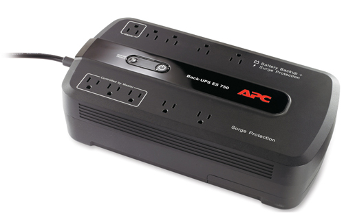 APC Back-UPS ES 10 Outlet 750VA 120V Master Control