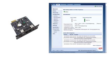 AP9631 - UPS Network Management Card 2 with Environmental Monitoring