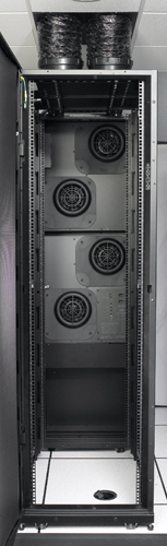 Appliance input rear of NetShelter enclosures