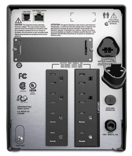 APC Smart-UPS 1500VA LCD 120V Rear