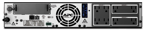 APC Smart-UPS XL 1500VA Rack/Tower LCD 120V Rear