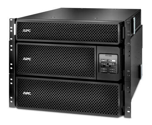 APC Smart-UPS SRT 8000VA RM with 208V to 120V 2U Step-Down Transformer