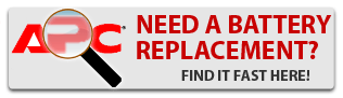 Need a Battery Replacement? Find your APC Battery Replacement here fast!